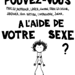 Pouvez-vous parler à l'aide de votre sexe