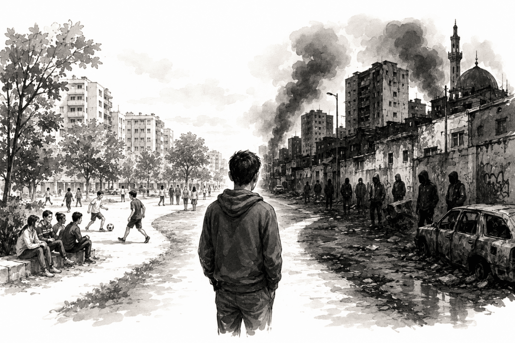 Nous vivions côte à côte – Itinéraire d’un « petit blanc » de banlieue.